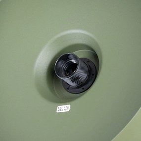 Lustră verde ø 35 cm Vito – Sollux