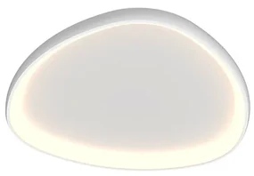 Plafoniera LED dimabila design slim Axel alba 60cm