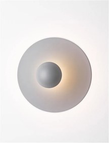 Aplica de perete LED stil minimalist EDEM gri