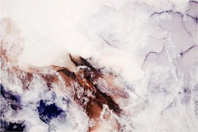 Tablou - Marmură violet N⁰1 (90x60 cm)