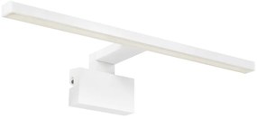 Aplica de perete LED pentru baie IP44 Marlee alb 4000K