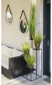 Suport de flori 110x40 cm negru