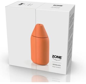 Dozator de săpun lichid portocaliu din silicon 300 ml Singles – Zone