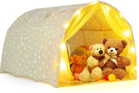 Cort pentru copii 2 în 1, bej