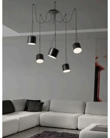 Redo 01-1828 - Lustră pe cablu DODO 5xE27/15W/230V