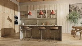 MOMI Baterie Bucătărie cu Pipă Extractibilă – Cromat (BKM_073N)