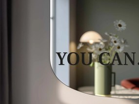 Autocolant pentru oglindă S33 – YOU CAN.