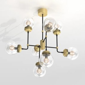 Lustră pe tijă HYDRO 8xE14/60W/230V