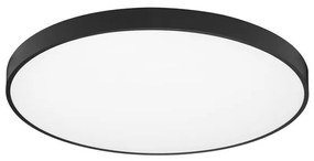 Plafoniera LED moderna design slim PERFECT 80cm negru 3000K Dimmable