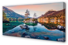 Tablouri canvas toamnă lac de munte Germania alps