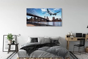 Tablouri canvas oraș nori Aeronave