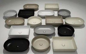 Lavoar bej rectangular Rak Feeling 50x36 cm