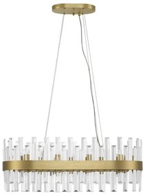 Lustra suspendata eleganta design modern Crown 80x36cm