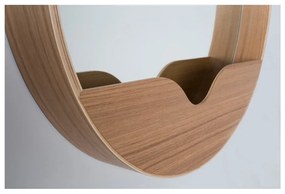 Oglindă cu spațiu depozitare Zuiver Round Wall, ⌀ 40 cm
