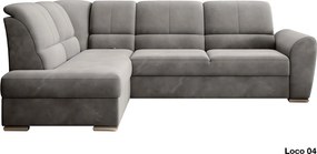 Colțar lemn masiv Extensibil Samara 270x186cm Ladă Depozitare Personalizabil - Vero 04