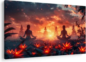 Tablou - Yoga în natură (90x60 cm)