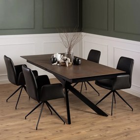 Masă de dining extensibilă din ceramică 100x240 cm Irwine – Actona