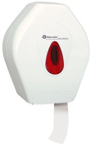 Dozator de hartie igienica Merida Top Maxi, rosu