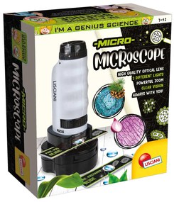 EXPERIMENTELE MICULUI GENIU - MICROSCOP MINI - LISCIANI (L105557)