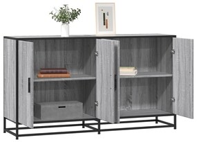 vidaXL Dulap, gri sonoma, 134x35x76 cm, lemn prelucrat