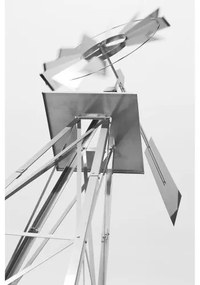 Moară de vânt gri argintiu - 245 cm