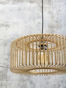 Lampadar eco din bambus Bromo S natur, 40x18cm