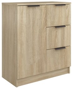 Servanta, stejar sonoma, 60x30x70 cm, lemn prelucrat 1, Stejar sonoma