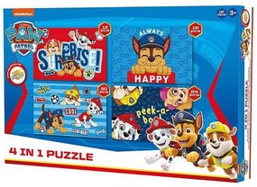 Patrula Cățelușilor Puzzle surpriză 4 în 1
