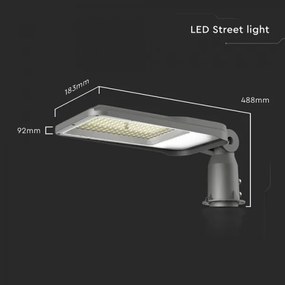 Lampă LED stradală SAMSUNG CHIP LED/100W/230V 6500K IP65