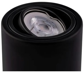 Spot LED TUBA 1xGU10/5W/230V 4000K negru