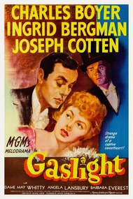 Reproducere Gaslight, Ft. Angela Lansbury (Vintage Cinema / Retro Movie Theatre Poster / Iconic Film Advert)
