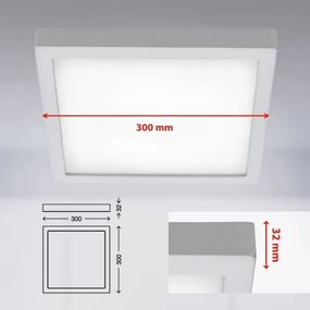 Plafonieră LED FIRE LED/21W/230V 4000K Briloner 7142-414