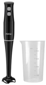 Blender cu cana Rosberg R51112IB, 400W, 700ml, 2 viteze, Negru