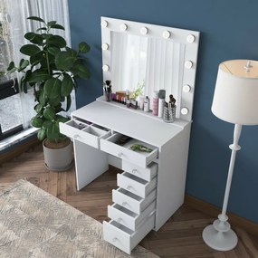 Masă de toaletă Verona White
