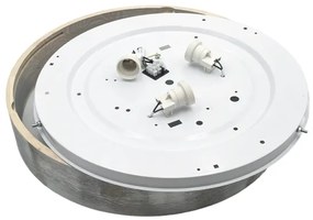 Brilagi - Plafonieră PINO 3xE27/15W/230V pin/argintiu Ø 47,5 cm