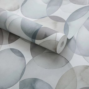 Tapet Honesty, Pebble Grey Luxury Geometric, 1838 Wallcoverings, 5.3mp / rola