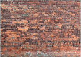 Fototapet - Vintage Wall (Red Brick)