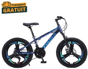 Bicicleta Fulger by Caraiman, roti 20 inch, cadru otel, frane pe disc, cameleon, BC83