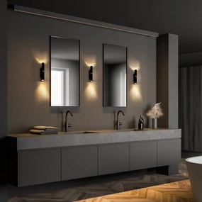 Aplică LAGOS 2xG9/3W/230V negru/auriu