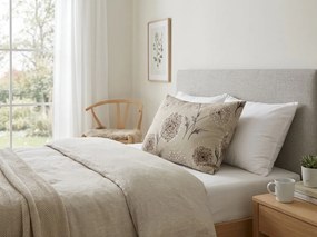 Fata de perna din bumbac PAMPELINO 70x90 cm, maro deschis