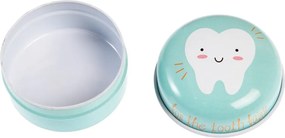 Cutie metalică pentru dinții de lapte Rex London Tooth Fairy, albastru