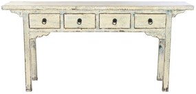 Consola, bej, din lemn de ulm, Harmony