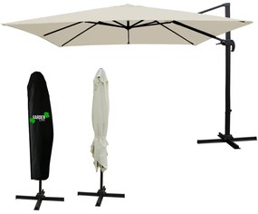 Parasol de grădină MINI ROMA 2,5 x 2,5 m Bej