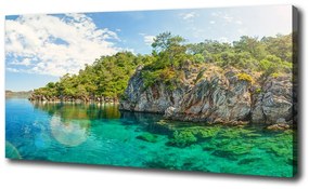 Imprimare tablou canvas Lagună albastră