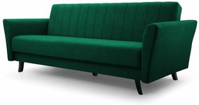 Canapeaua trei locuri Linear (Verde închis) . 1071493