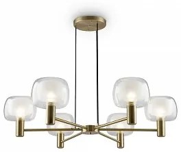 Suspensie moderna 6 becuri E14 Vision MOD411PL-06G Maytoni
