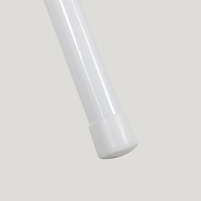 HOMCOM Set de 2 Scaune Pliabile, Scaune Moderne cu Perne din Poliester pentru Acasă și Birou, 45x46x78 cm, Alb | Aosom Romania