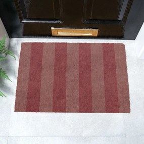 Covoraș de intrare din fibre de nucă de cocos 40x60 cm Pink Stripe – Artsy Doormats