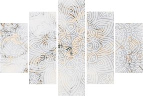 Tablou - Mandale albe (150x105 cm)