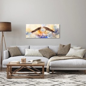 Tablou - Captator de vise cu pene (120x50 cm)